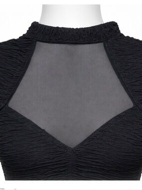 Vintage 80’s black bodycon cocktail dress size 5/6